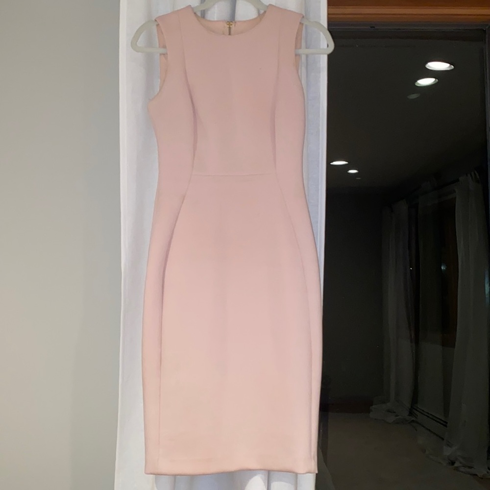 Women’s light pink dress